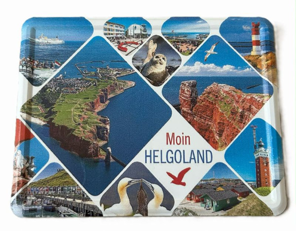 Aluminiummagnet Helgoland Motiv 1