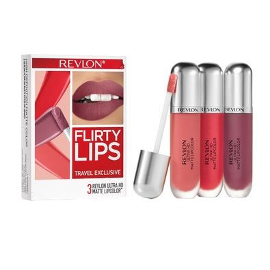 Revlon Ultra HD Matte Lipcolor 3 Piece Set Flirty Lips