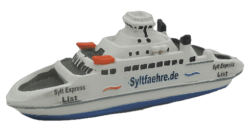 Modellschiff Sylt-Fähre