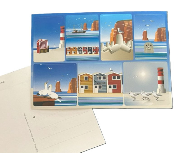 Sticker-Postkarte Motiv 3