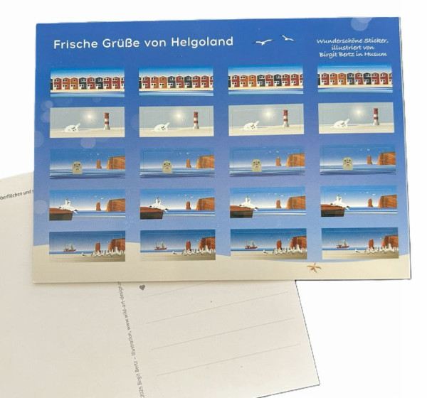 Sticker-Postkarte Motiv 5