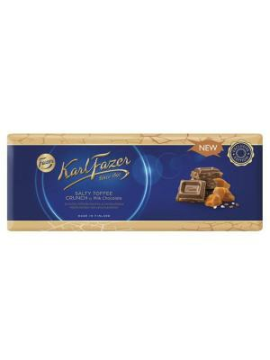 Karl Fazer Salty Toffee Crunch Schokolade 250g