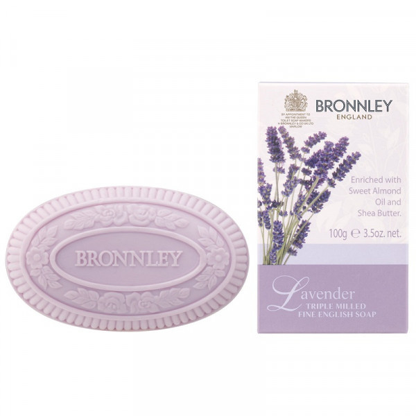 Bronnley Lavendel feine Englische Seife 100 g