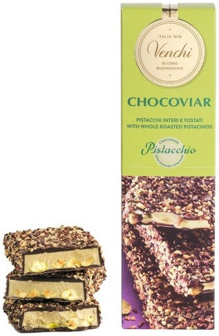 Venchi Chocoviar Pistazien-Riegel 200g