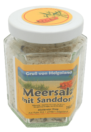 Meersalz mit Sanddorn 190g