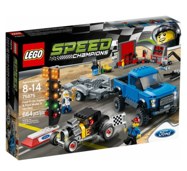 Lego (75875) Speed Champions Ford F-150 Raptor & Ford Model A Hot Rod