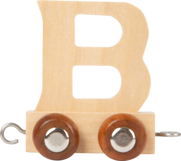 Buchstabenzug Holzbuchstabe "B"