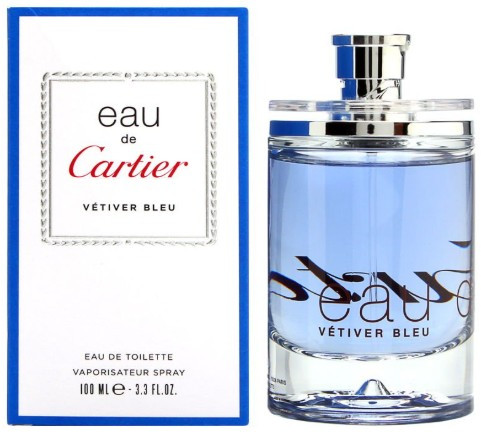 Cartier Eau de Cartier Vétiver Bleu Eau de Toilette Spray 100ml