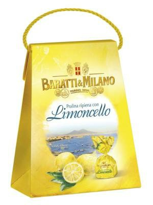 Baratti & Milano Limoncello Pralinen in Geschenkbox 150g