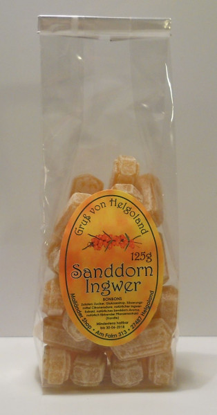 Sanddorn Ingwer Bonbons