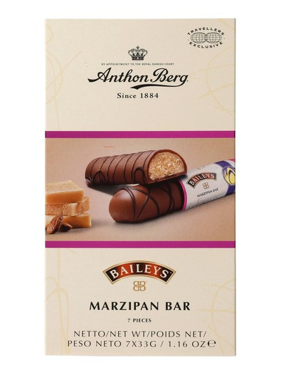 ANTHON BERG MARZIPAN BAR BAILEYS 7X33G