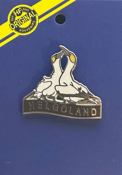 Helgoland-Pin "Basstölpel"