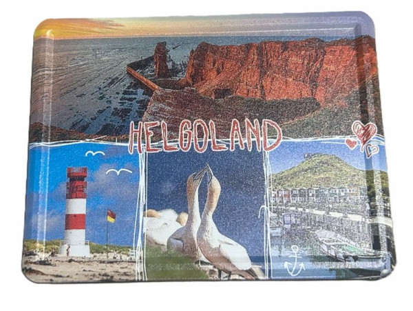 Aluminiummagnet Helgoland Motiv 2