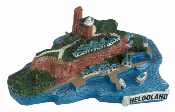 Model der Insel Helgoland