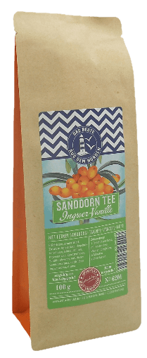 Sanddorn Tee Ingwer-Vanille