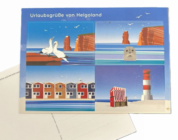Sticker-Postkarte Motiv 1