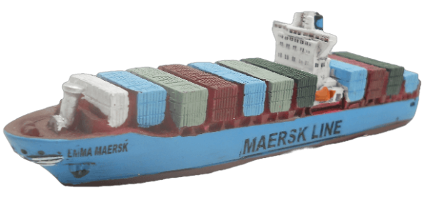 Modelschiff "Emma Maersk"