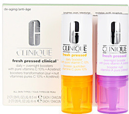 Clinique Fresh Pressed Daily Booster (2x8,5ml) + Overnight Booster (2x6ml)