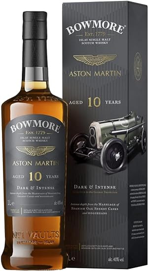 Bowmore 10 Year Old Aston Martin Edition 40% vol, Geschenkkarton