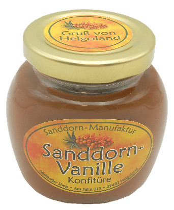 Sanddorn-Vanille Konfitüre 225g