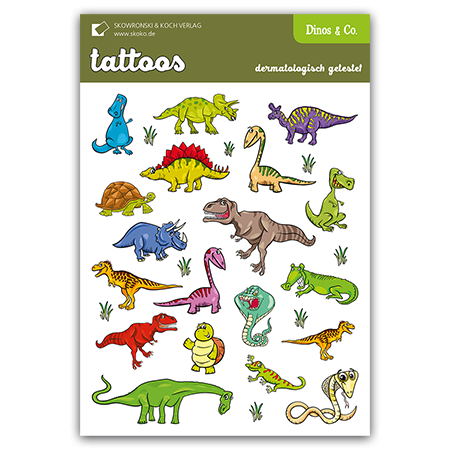 Kinder-Tattoos "Dinos & Co"