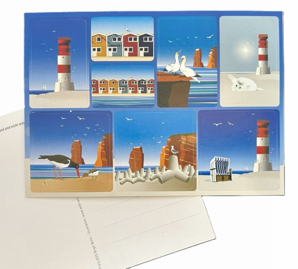 Sticker-Postkarte Motiv 8