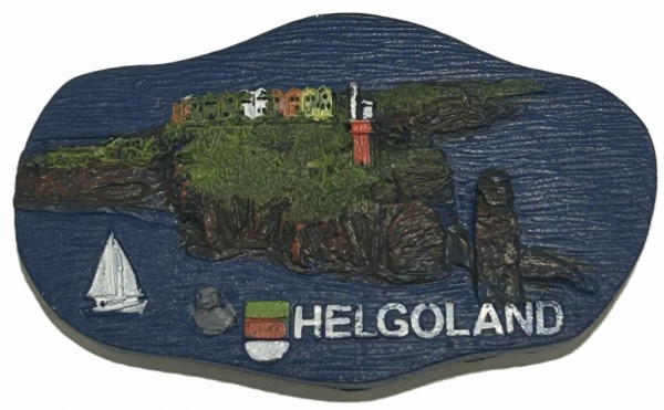 Magnet Helgoland Inselumriss