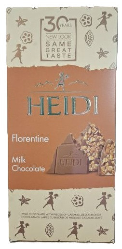 Schokolade HEIDI Florentiner Tafel Milch 100g