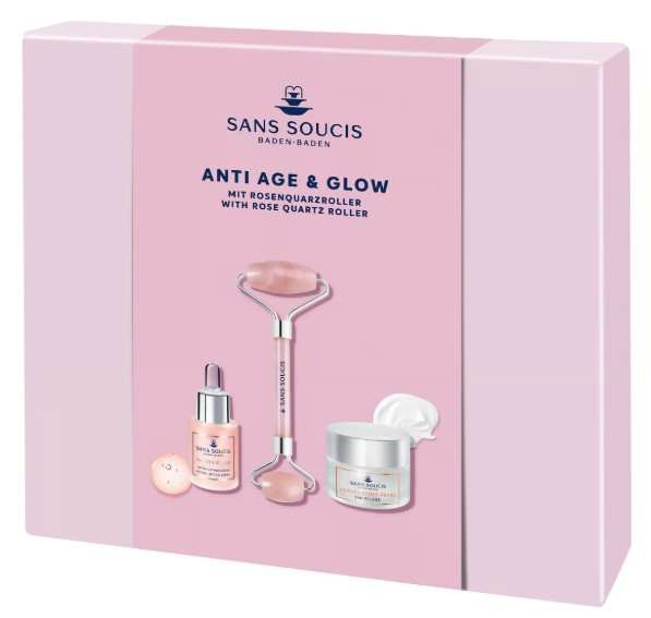 Sans Soucis Anti Age & Glow Rosenquarzroller-Set