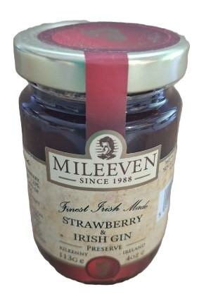 Strawberry with Irish Gin Preserve