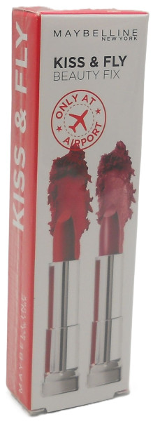 Maybellinne Lipstick Set: Pink for Me + Red for Me