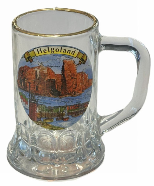 Schnapsglas Miniatur-Bierkrug Lange Anna mit Hummerbuden