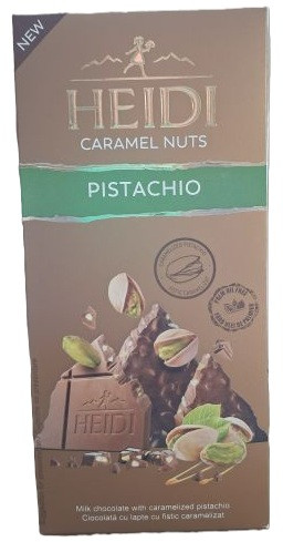 Caramel Nuts Tafel Milch Pistazie