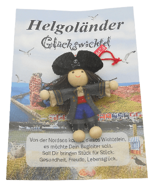 Helgoländer Glückswichtel "Pirat"