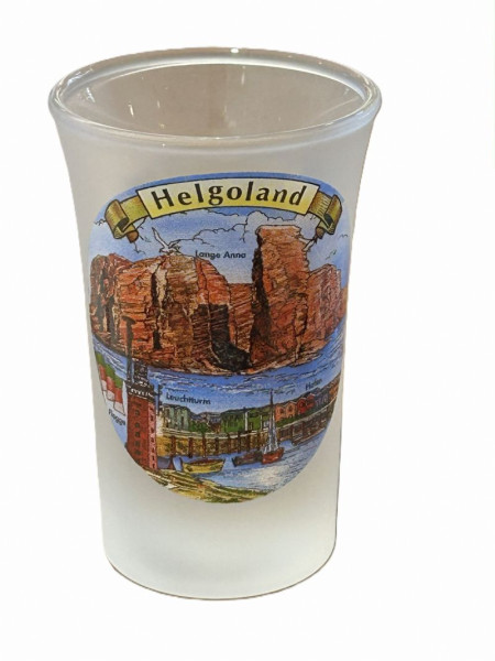 Schnapsglas satiniert Hummerbuden